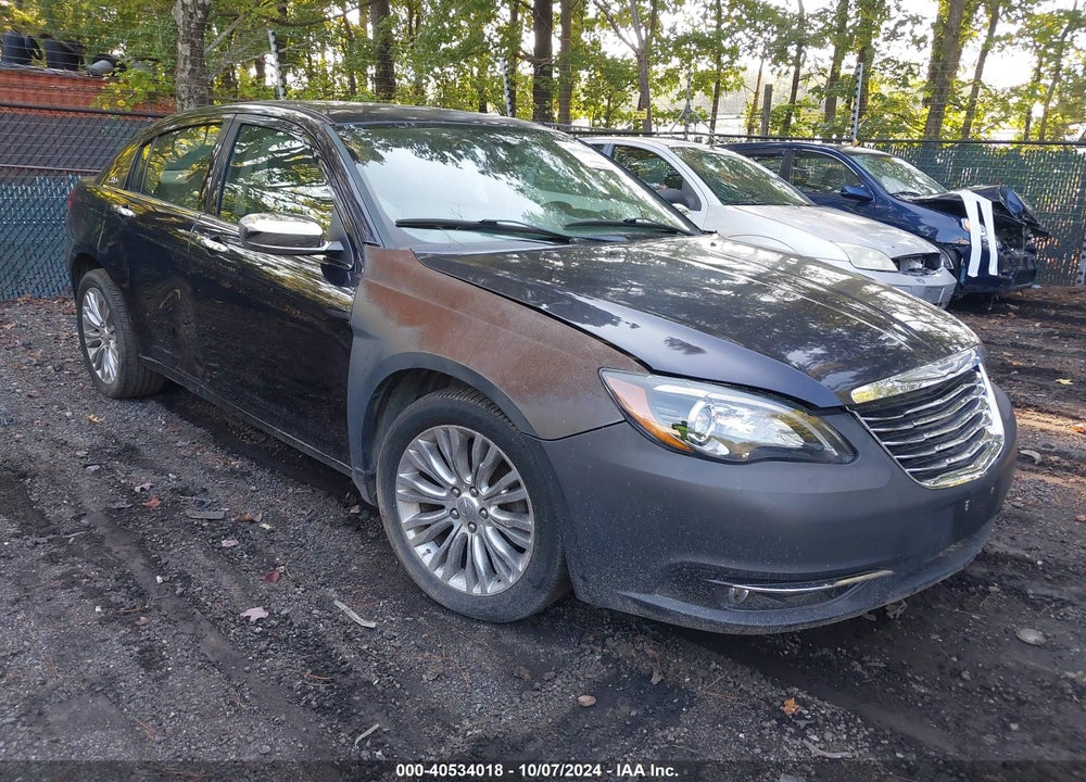 2012 CHRYSLER 200 LIMITED VIN: 1C3CCBCG4CN242195