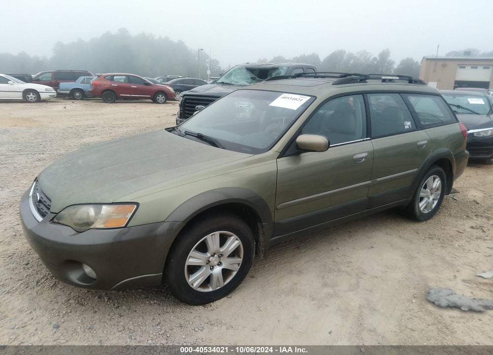 2005 SUBARU OUTBACK 2.5I LIMITED VIN: 4S4BP62C957355371