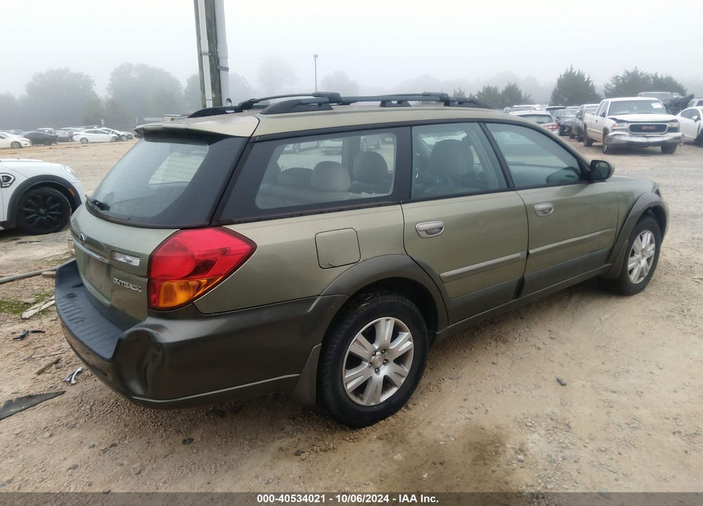 2005 SUBARU OUTBACK 2.5I LIMITED VIN: 4S4BP62C957355371