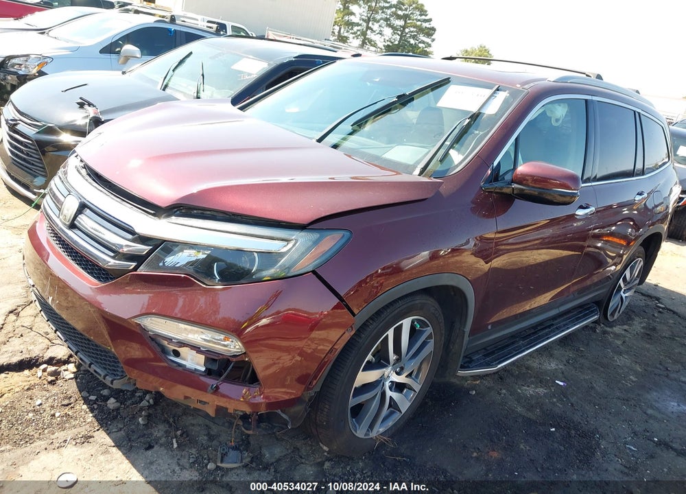 2018 HONDA PILOT TOURING VIN: 5FNYF6H9XJB047885