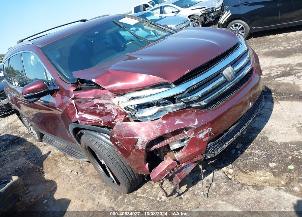 2018 HONDA PILOT TOURING VIN: 5FNYF6H9XJB047885