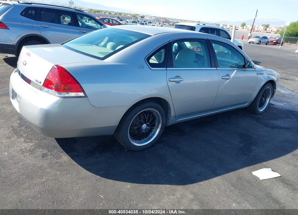 2008 CHEVROLET IMPALA LS VIN: 2G1WB58K189121170