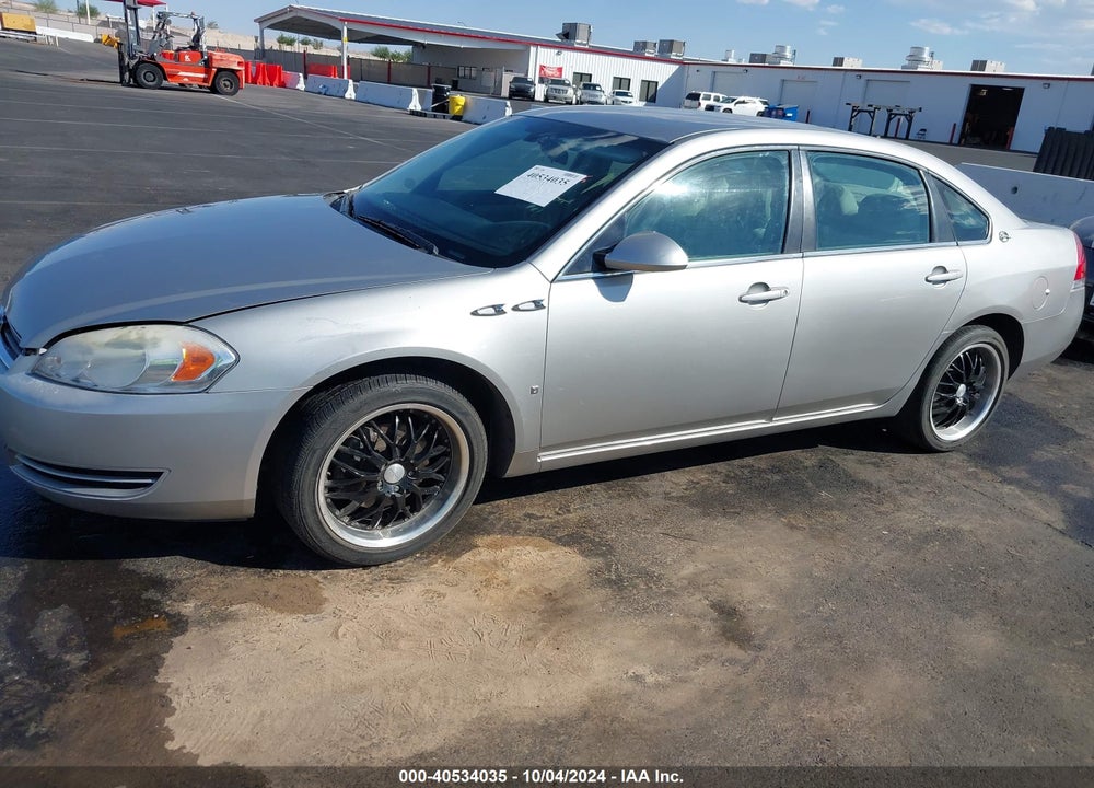 2008 CHEVROLET IMPALA LS VIN: 2G1WB58K189121170