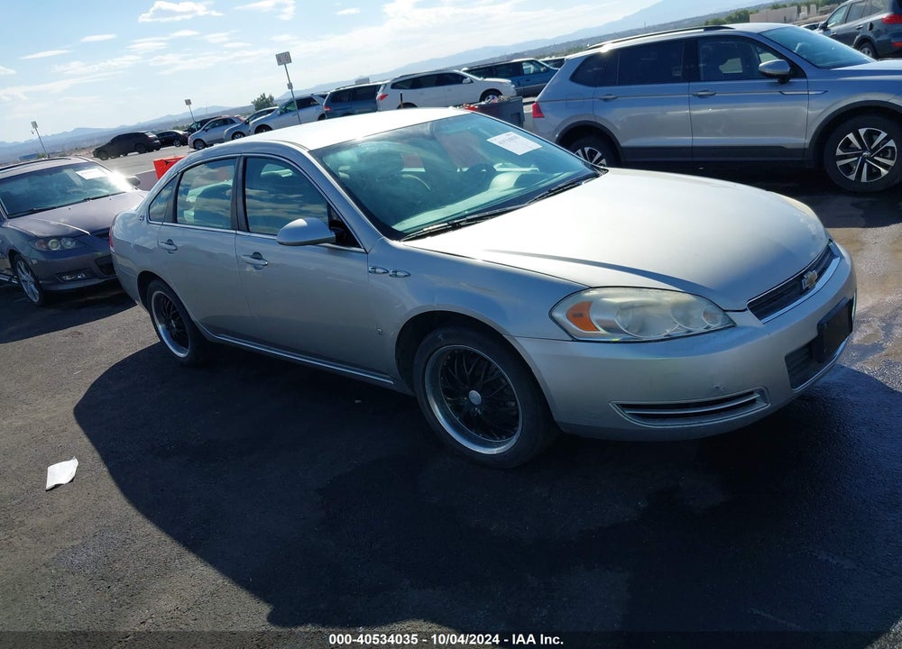 2008 CHEVROLET IMPALA LS VIN: 2G1WB58K189121170