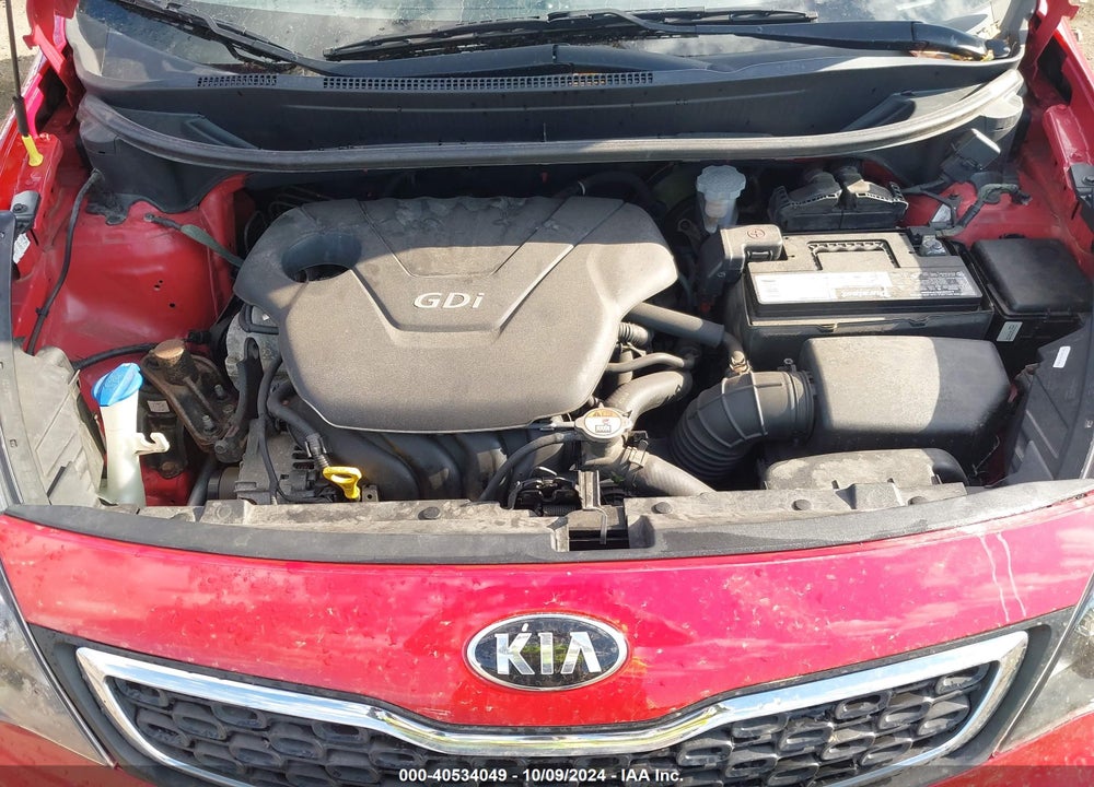2013 KIA RIO EX VIN: KNADN4A38D6224958