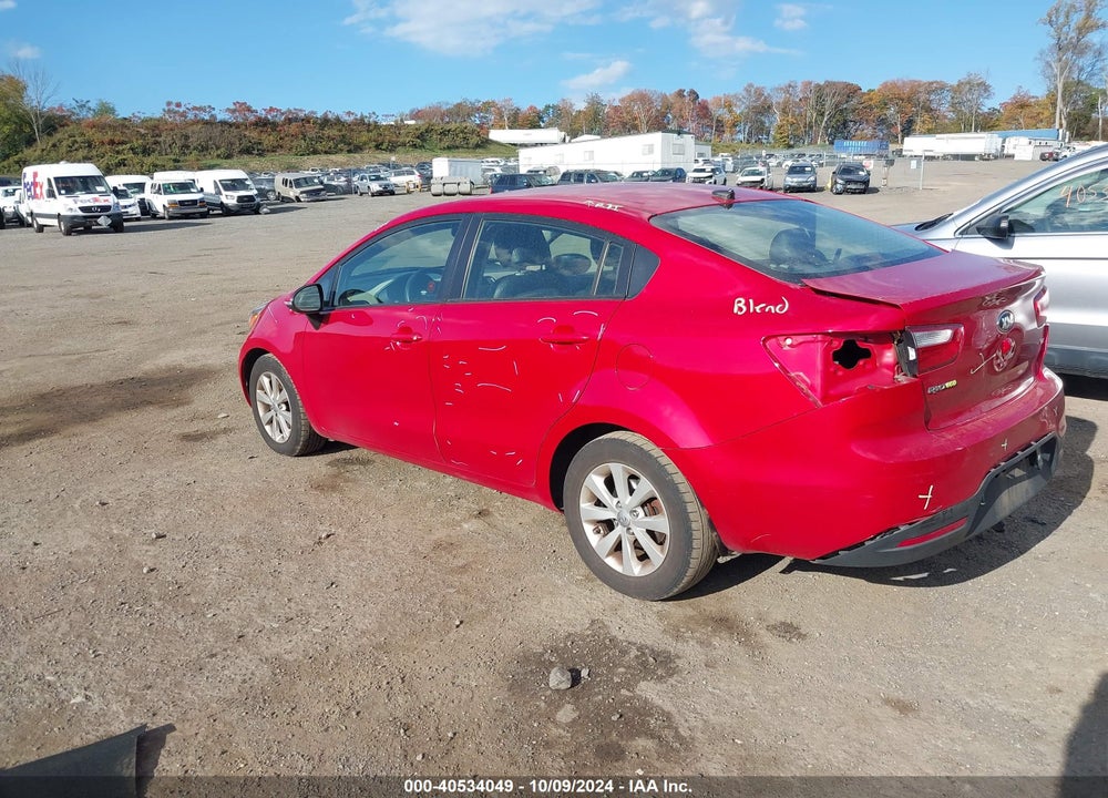 2013 KIA RIO EX VIN: KNADN4A38D6224958