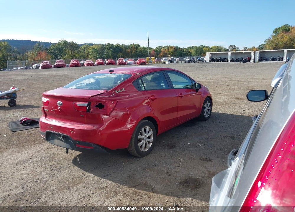 2013 KIA RIO EX VIN: KNADN4A38D6224958