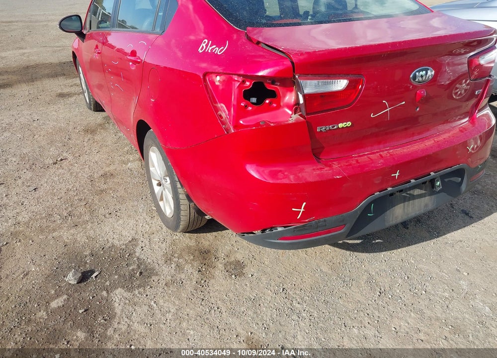 2013 KIA RIO EX VIN: KNADN4A38D6224958