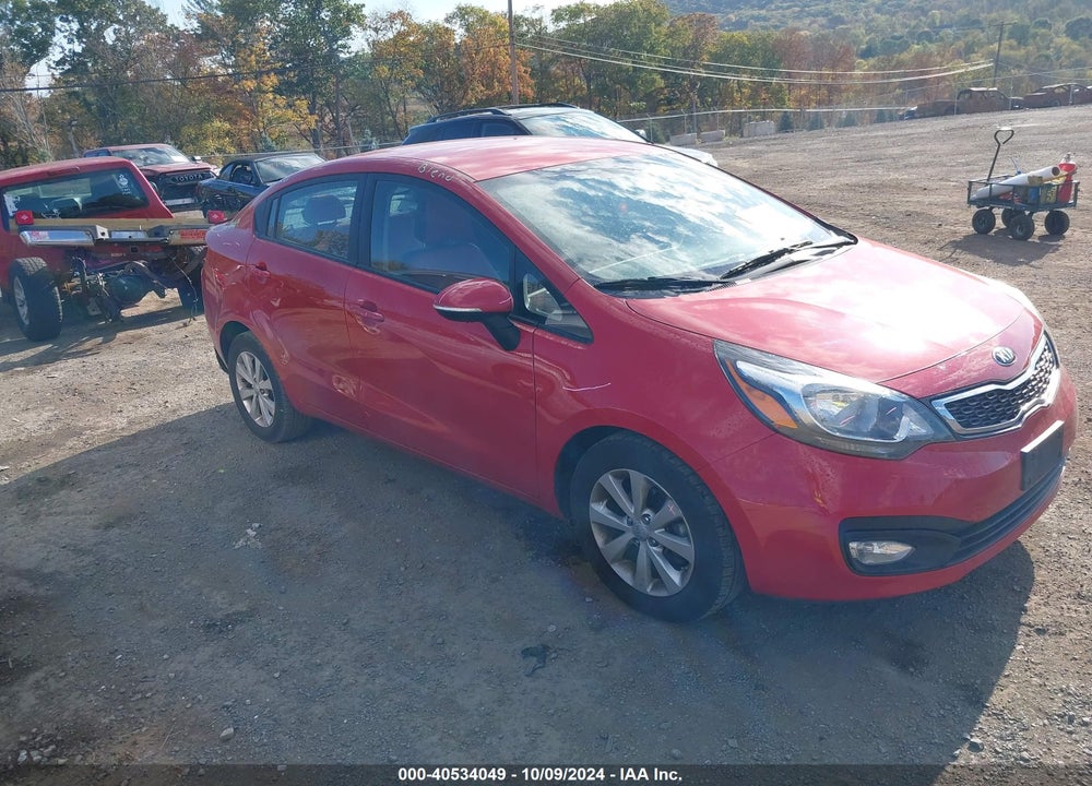 2013 KIA RIO EX VIN: KNADN4A38D6224958