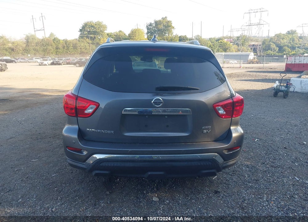 2019 NISSAN PATHFINDER SV VIN: 5N1DR2MM3KC616935