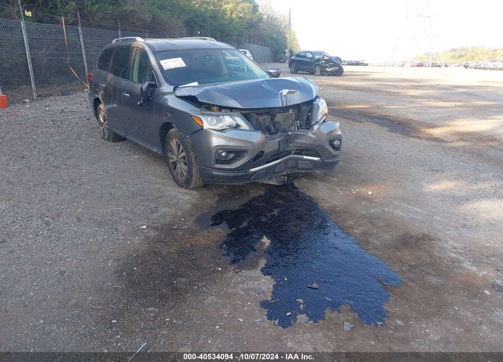 2019 NISSAN PATHFINDER SV VIN: 5N1DR2MM3KC616935