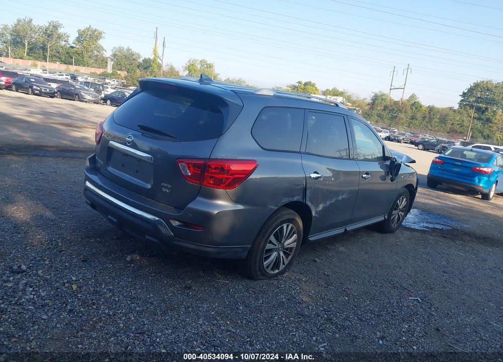 2019 NISSAN PATHFINDER SV VIN: 5N1DR2MM3KC616935