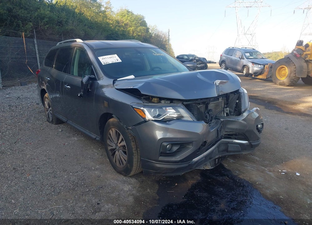 2019 NISSAN PATHFINDER SV VIN: 5N1DR2MM3KC616935