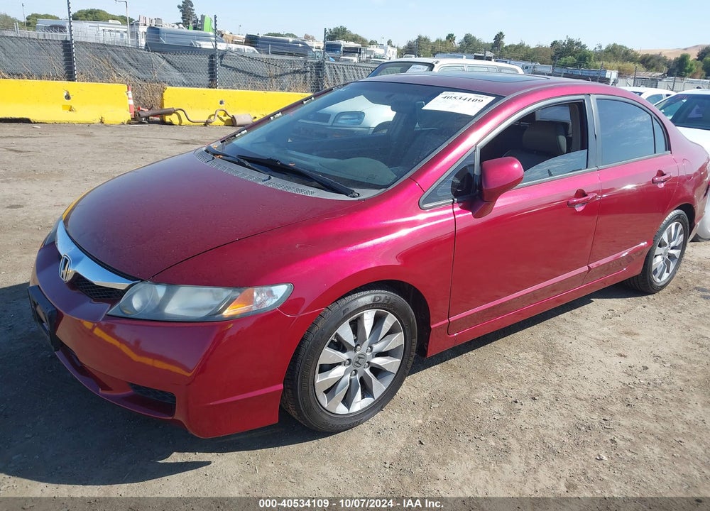 2009 HONDA CIVIC EX-L VIN: 19XFA16939E031833