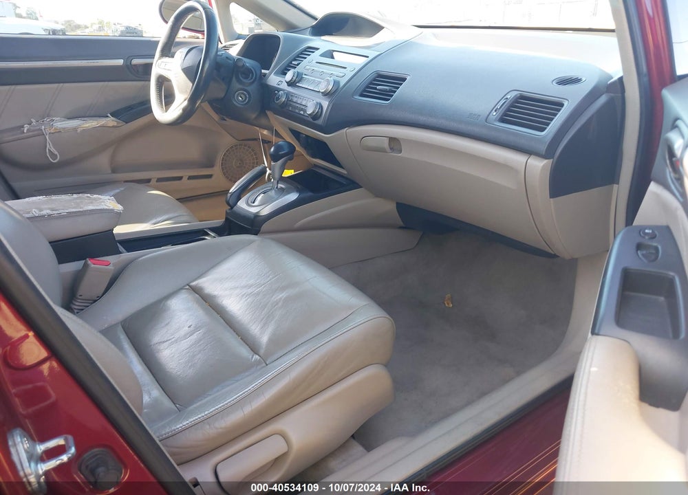 2009 HONDA CIVIC EX-L VIN: 19XFA16939E031833