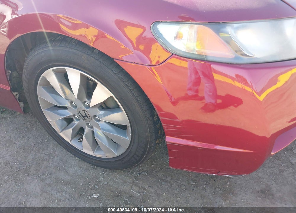2009 HONDA CIVIC EX-L VIN: 19XFA16939E031833