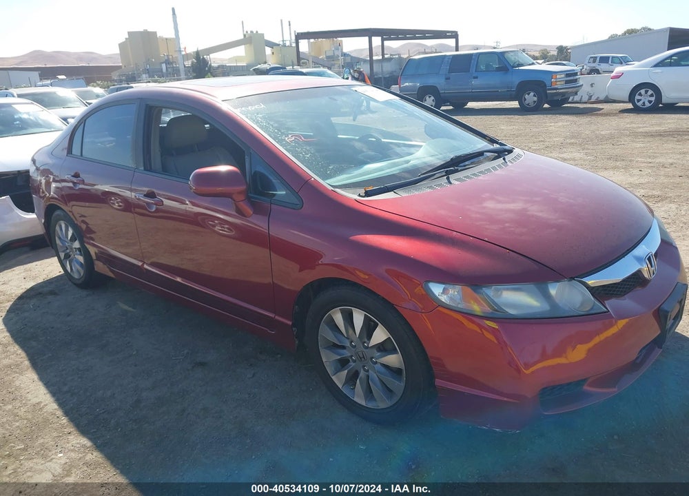 2009 HONDA CIVIC EX-L VIN: 19XFA16939E031833