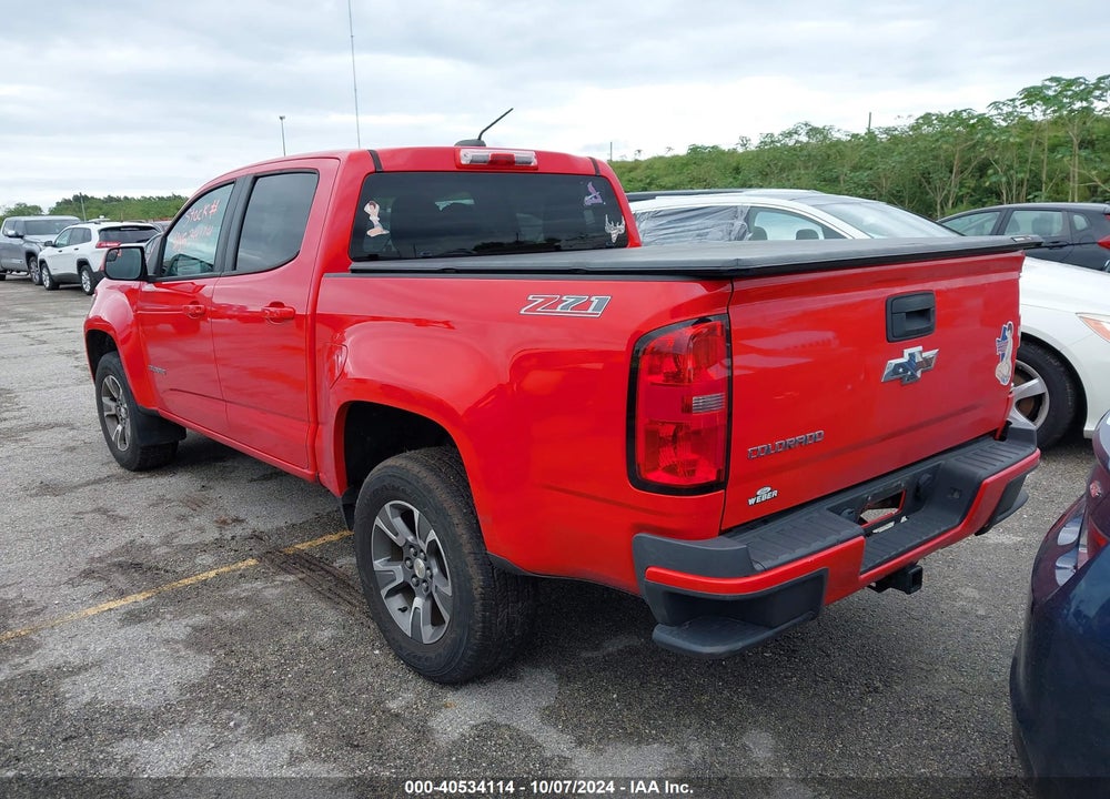 2015 CHEVROLET COLORADO Z71 VIN: 1GCGSCE35F1182150