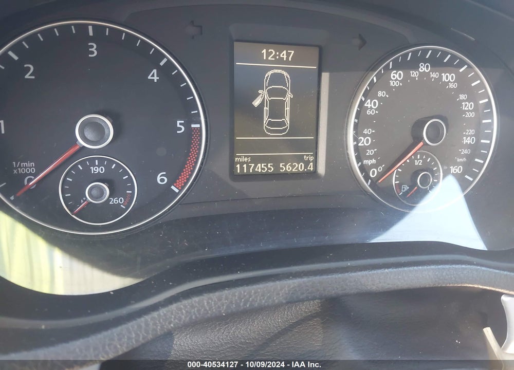 2012 VOLKSWAGEN PASSAT 2.0L TDI SE VIN: 1VWBN7A30CC072960