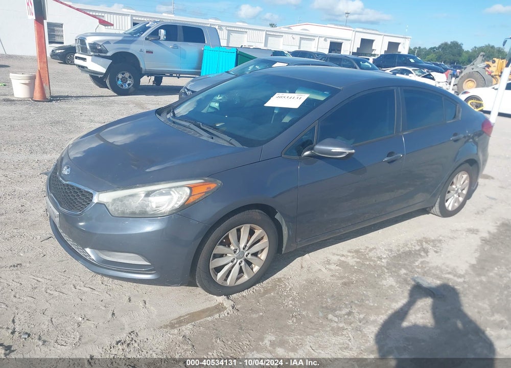2014 KIA FORTE LX VIN: KNAFX4A64E5241180
