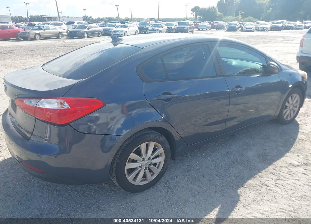 2014 KIA FORTE LX VIN: KNAFX4A64E5241180