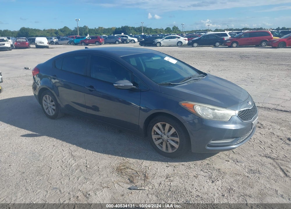 2014 KIA FORTE LX VIN: KNAFX4A64E5241180