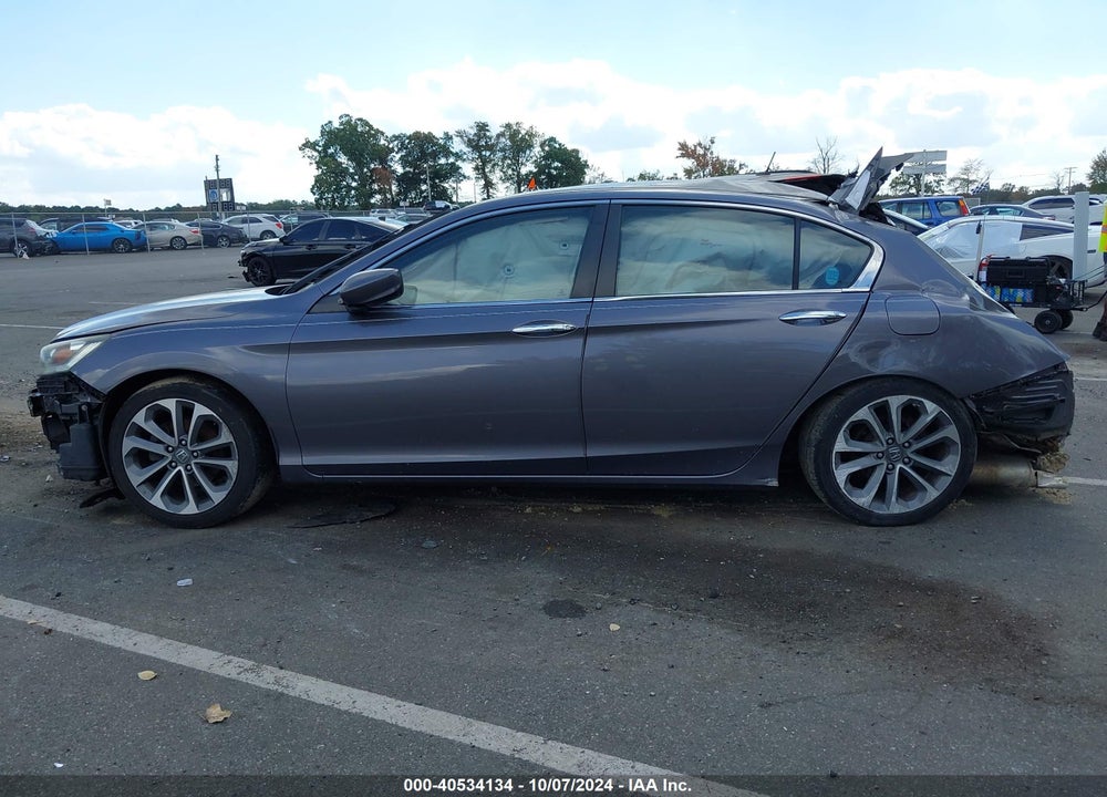 2014 HONDA ACCORD SPORT VIN: 1HGCR2F54EA127774