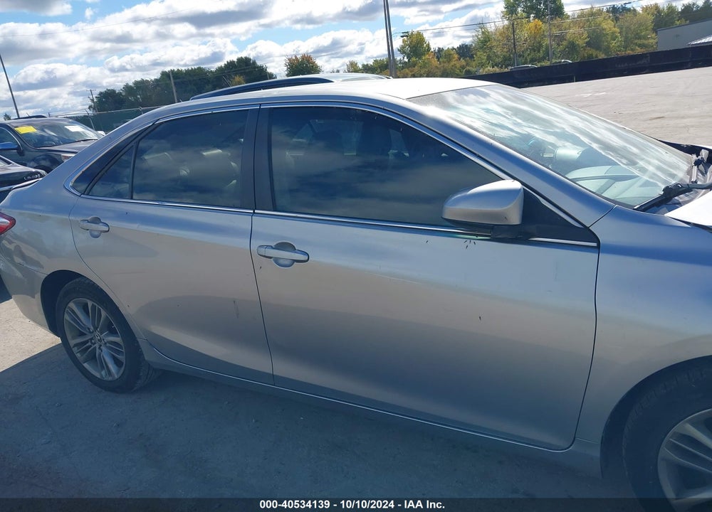 2015 TOYOTA CAMRY SE VIN: 4T1BF1FK2FU099469
