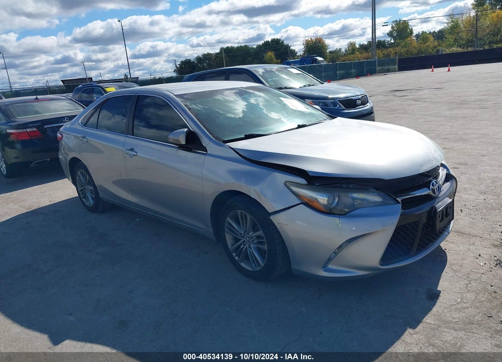 2015 TOYOTA CAMRY SE VIN: 4T1BF1FK2FU099469
