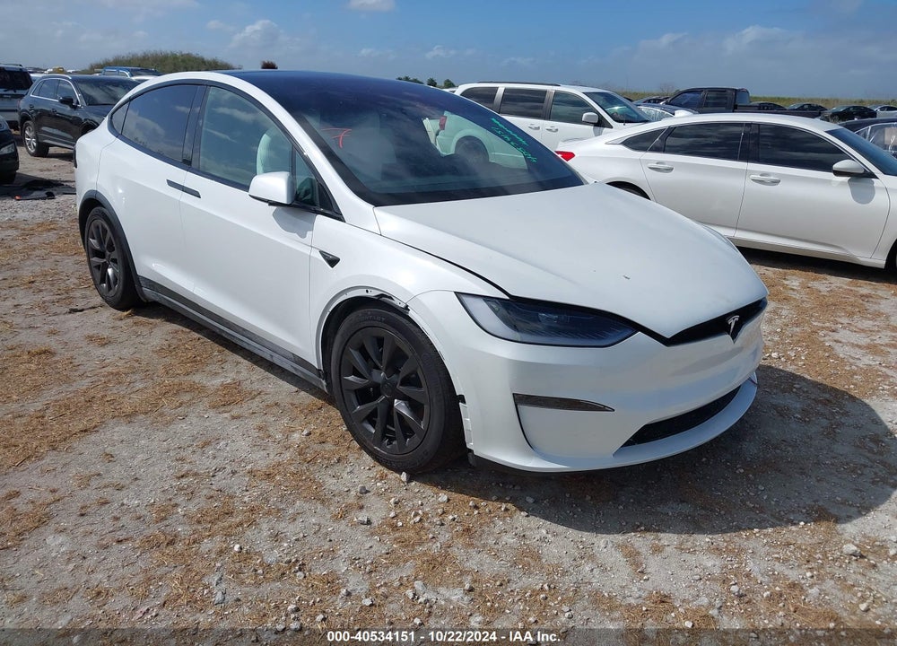 2024 TESLA MODEL X LONG RANGE VIN: 7SAXCDE56RF433535