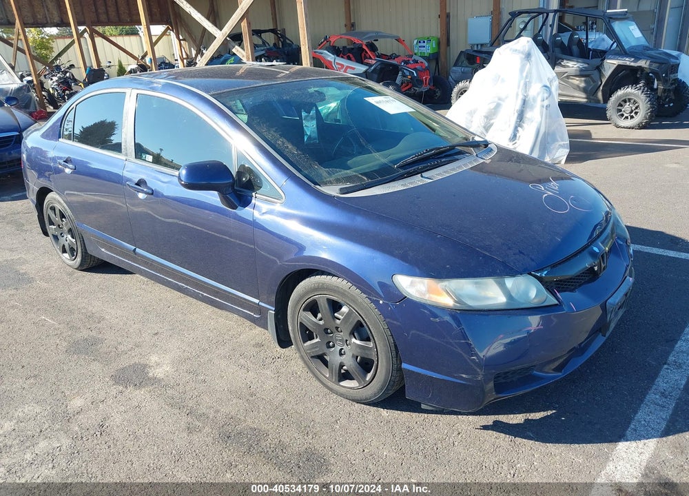 2009 HONDA CIVIC LX VIN: 19XFA16539E002880