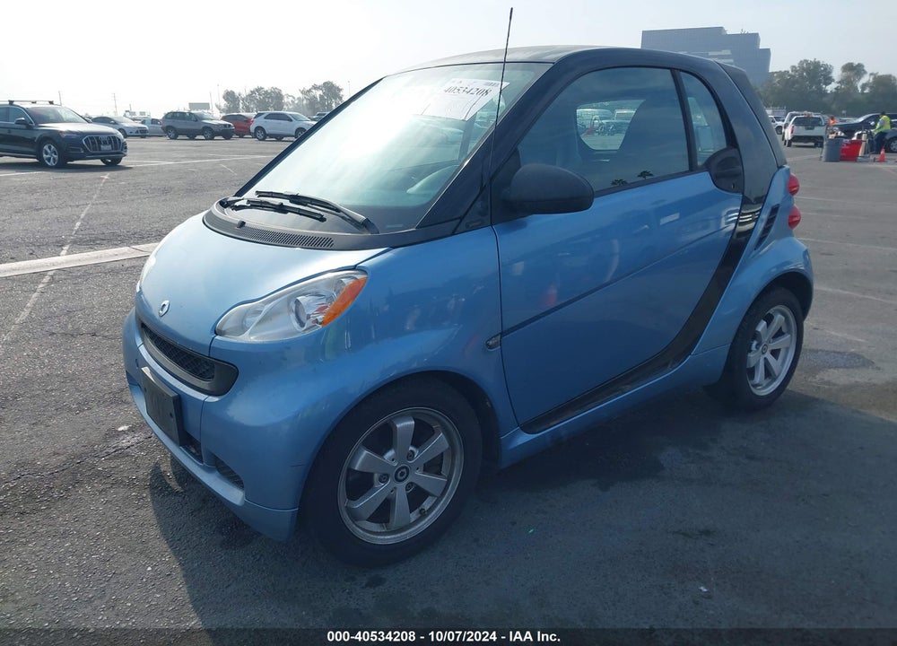 2012 SMART FORTWO PASSION/PURE VIN: WMEEJ3BA2CK535433