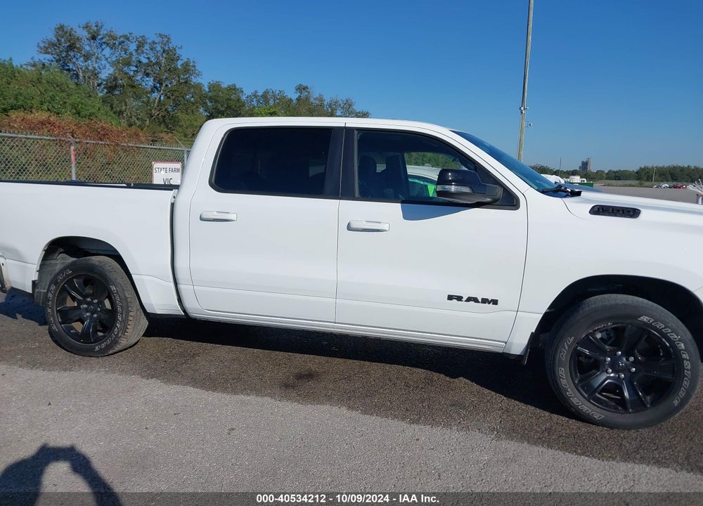 2022 RAM 1500 BIG HORN 4X2 5'7 BOX VIN: 1C6RREFT7NN431321