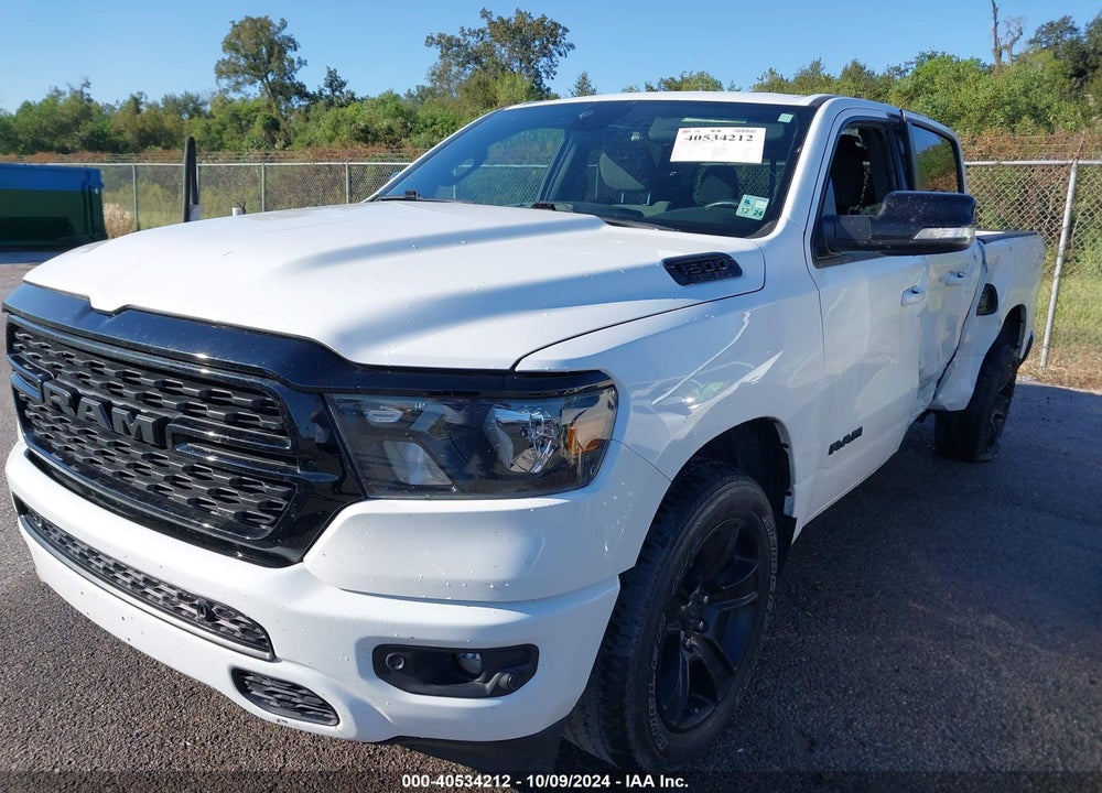 2022 RAM 1500 BIG HORN 4X2 5'7 BOX VIN: 1C6RREFT7NN431321