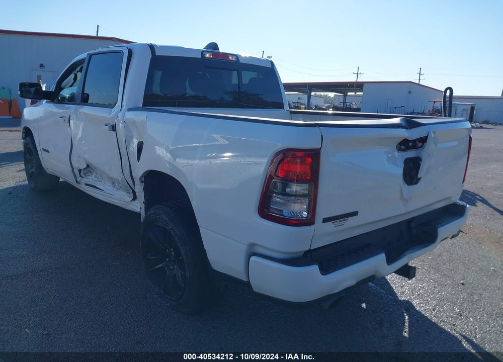 2022 RAM 1500 BIG HORN 4X2 5'7 BOX VIN: 1C6RREFT7NN431321
