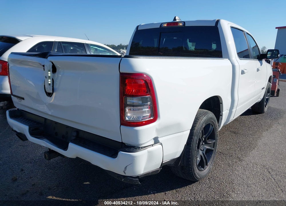 2022 RAM 1500 BIG HORN 4X2 5'7 BOX VIN: 1C6RREFT7NN431321