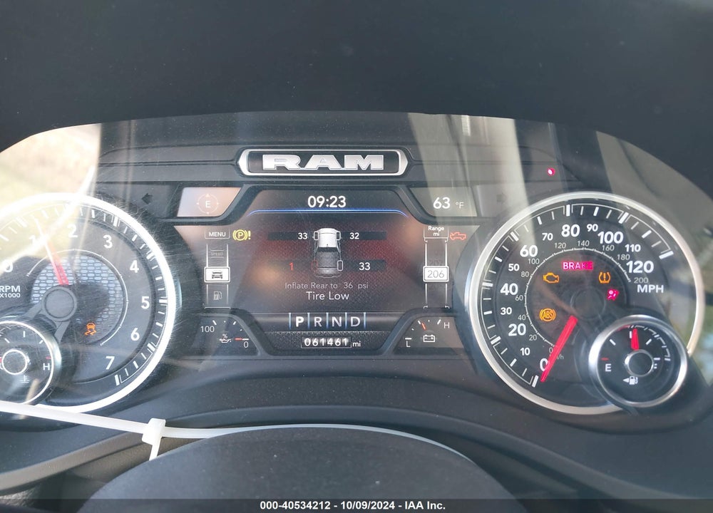 2022 RAM 1500 BIG HORN 4X2 5'7 BOX VIN: 1C6RREFT7NN431321