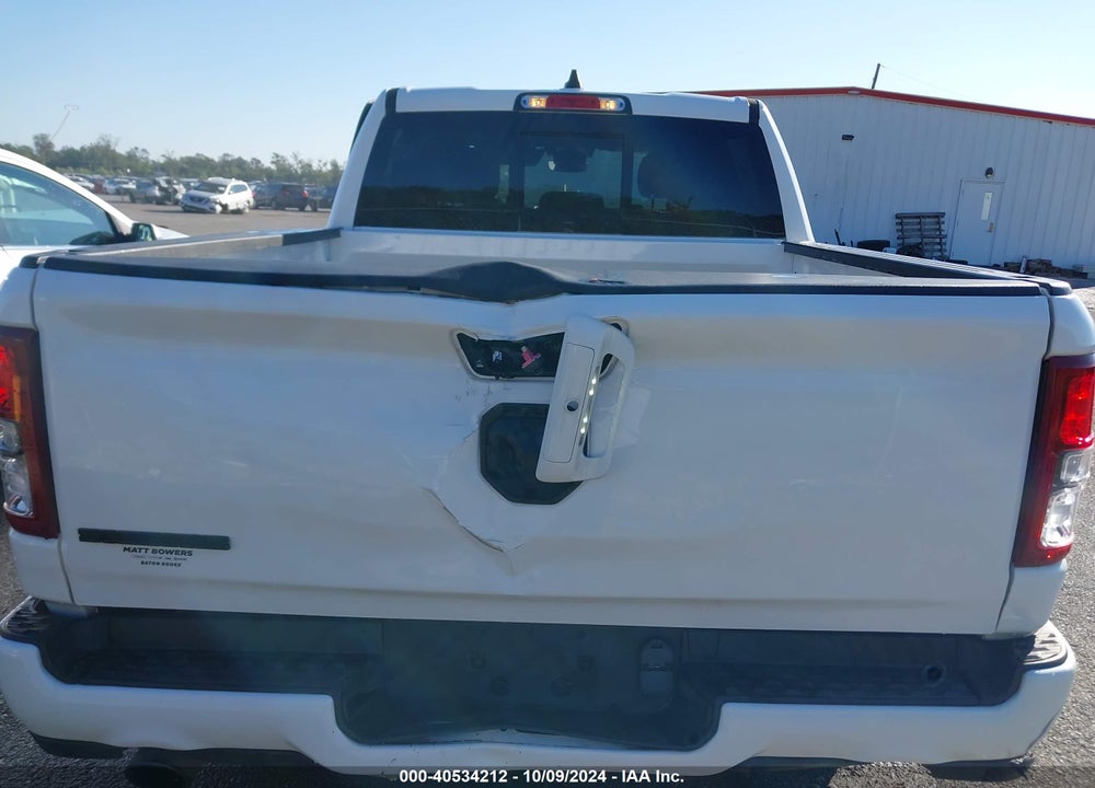 2022 RAM 1500 BIG HORN 4X2 5'7 BOX VIN: 1C6RREFT7NN431321