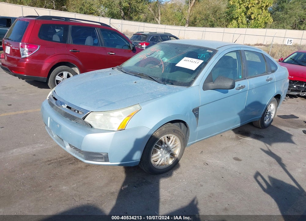 2008 FORD FOCUS SE/SES VIN: 1FAHP35N88W281399