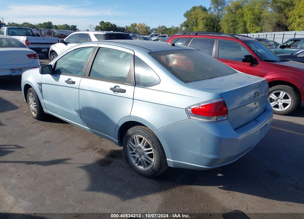 2008 FORD FOCUS SE/SES VIN: 1FAHP35N88W281399