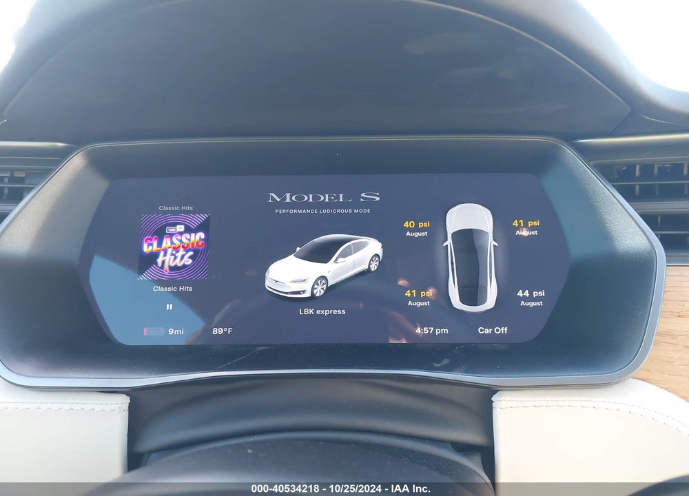 2021 TESLA MODEL S PERFORMANCE DUAL MOTOR ALL-WHEEL DRIVE VIN: 5YJSA1E46MF425835