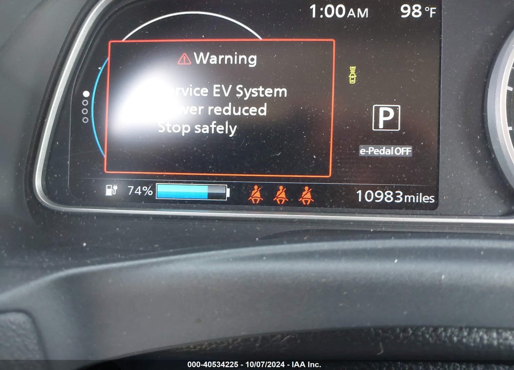 2023 NISSAN LEAF S 40 KWH VIN: 1N4AZ1BV0PC554565