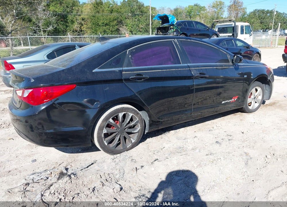 2013 HYUNDAI SONATA GLS VIN: 5NPEB4ACXDH555739