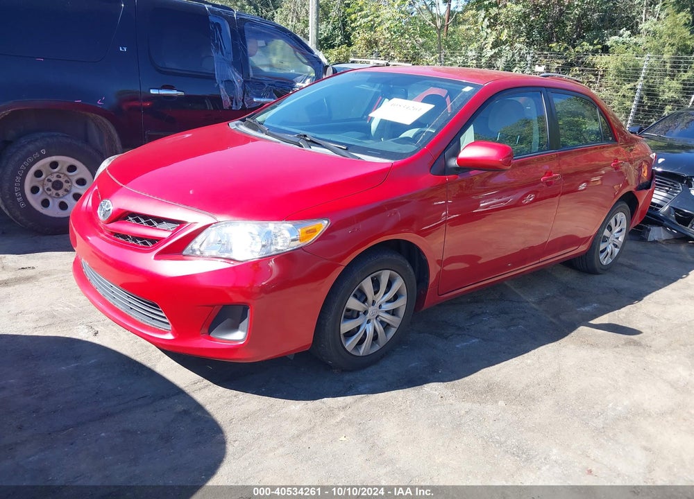 2012 TOYOTA COROLLA LE VIN: 2T1BU4EE4CC781804