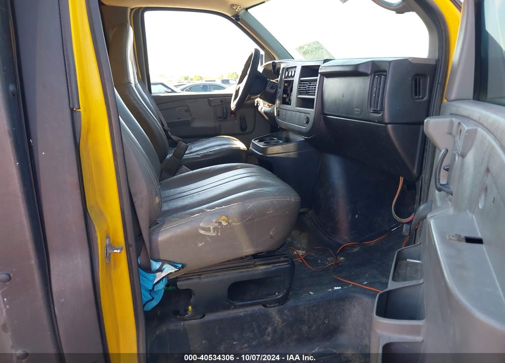 2009 GMC SAVANA CUTAWAY WORK VAN VIN: 1GDGG31C291901037