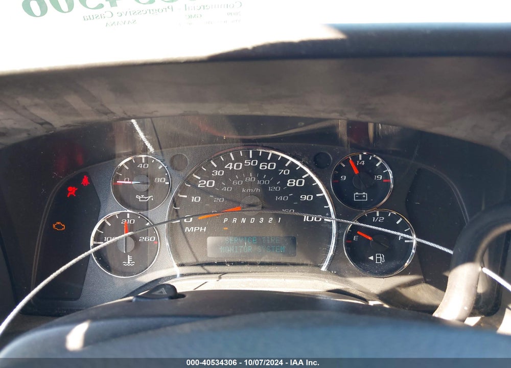 2009 GMC SAVANA CUTAWAY WORK VAN VIN: 1GDGG31C291901037