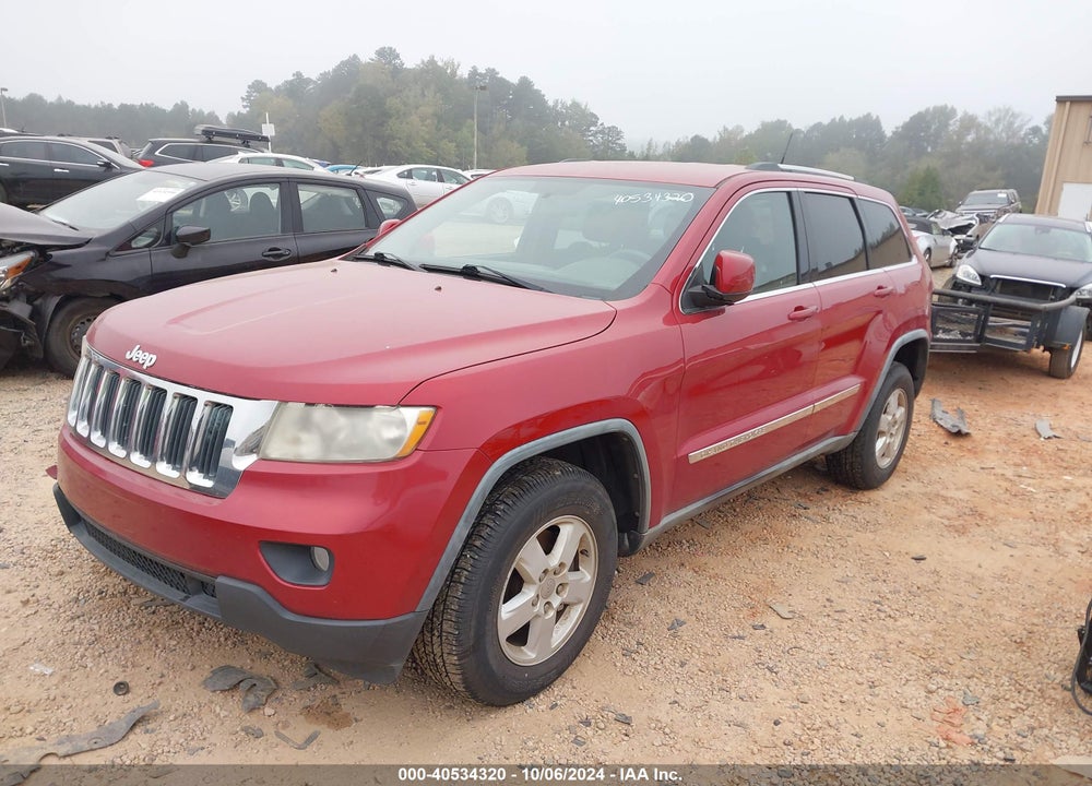 2011 JEEP GRAND CHEROKEE LAREDO VIN: 1J4RR4GG9BC534262