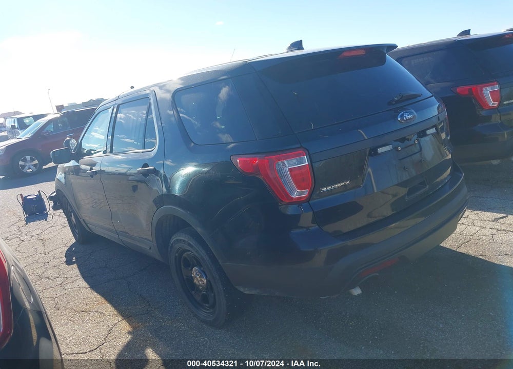 2016 FORD UTILITY POLICE INTERCEPTOR VIN: 1FM5K8AR9GGA78043