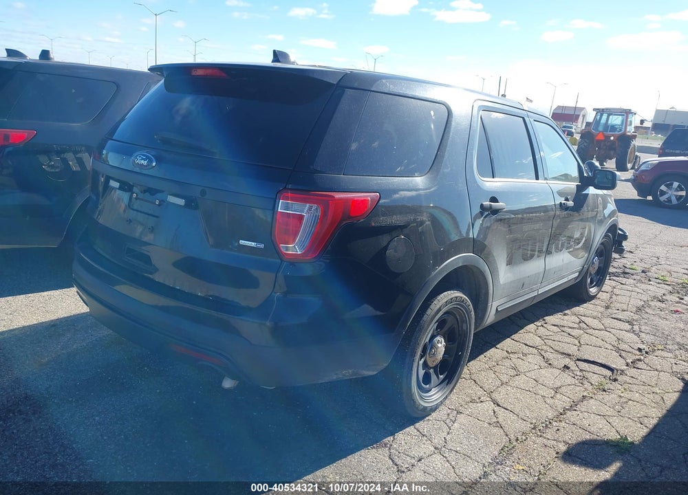 2016 FORD UTILITY POLICE INTERCEPTOR VIN: 1FM5K8AR9GGA78043