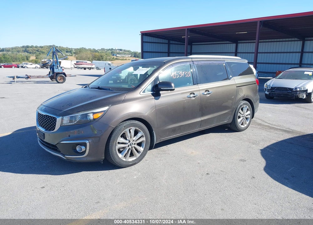 2015 KIA SEDONA VIN: KNDME5C15F6031528